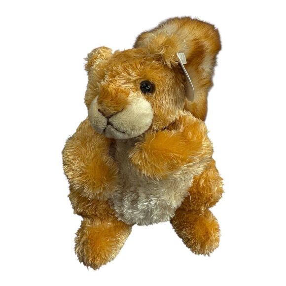 Y2K Vintage Sally 2004 Wishpets Brown Squirrel Stuffed Animal Plush - Picture 1 of 8